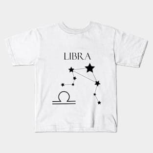 Libra Zodiac Horoscope Constellation Sign Kids T-Shirt